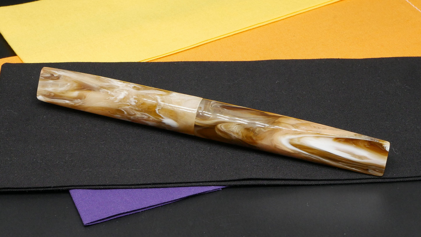 Prospector - Large – CORRL Creatons Irish Cream (coffee?) resin - #8 nib