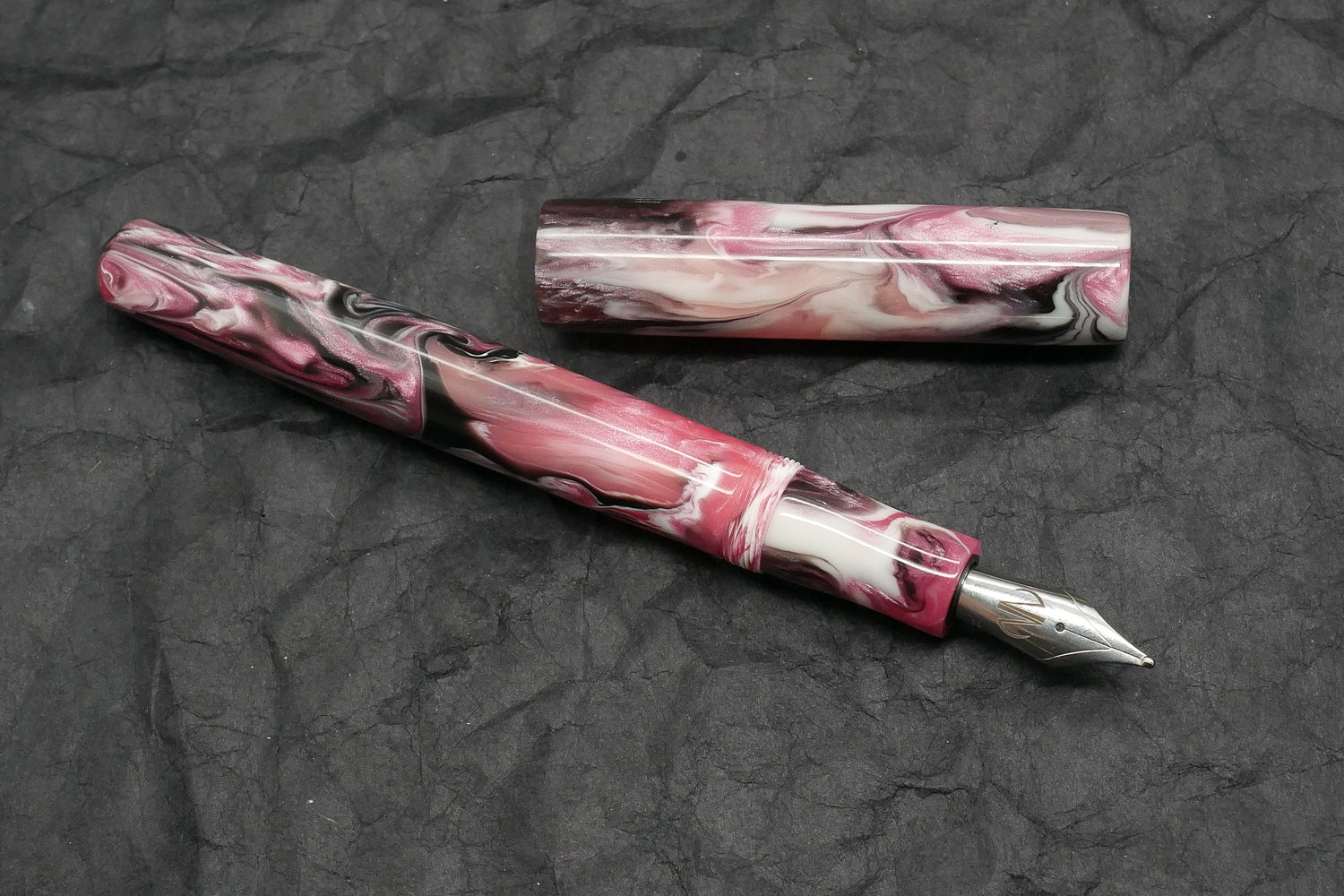 Orville F/C (flat cap top, cone barrel end) - Medium - Corrl Creatons Princess with an Attitude resin - #6 nib