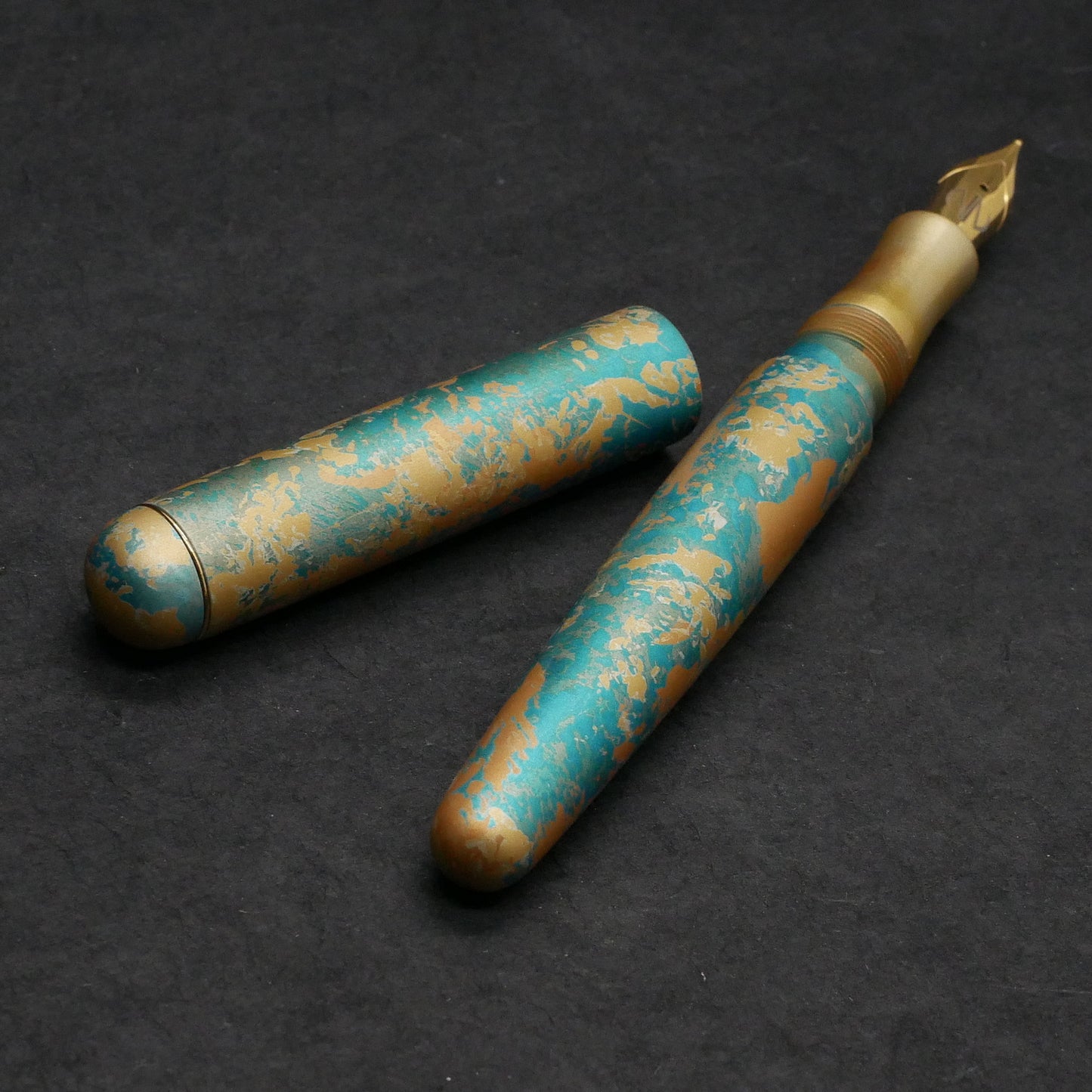 Majestic - Small - Ashley Anodized Aluminum Copper Patina - clip - #6 nib