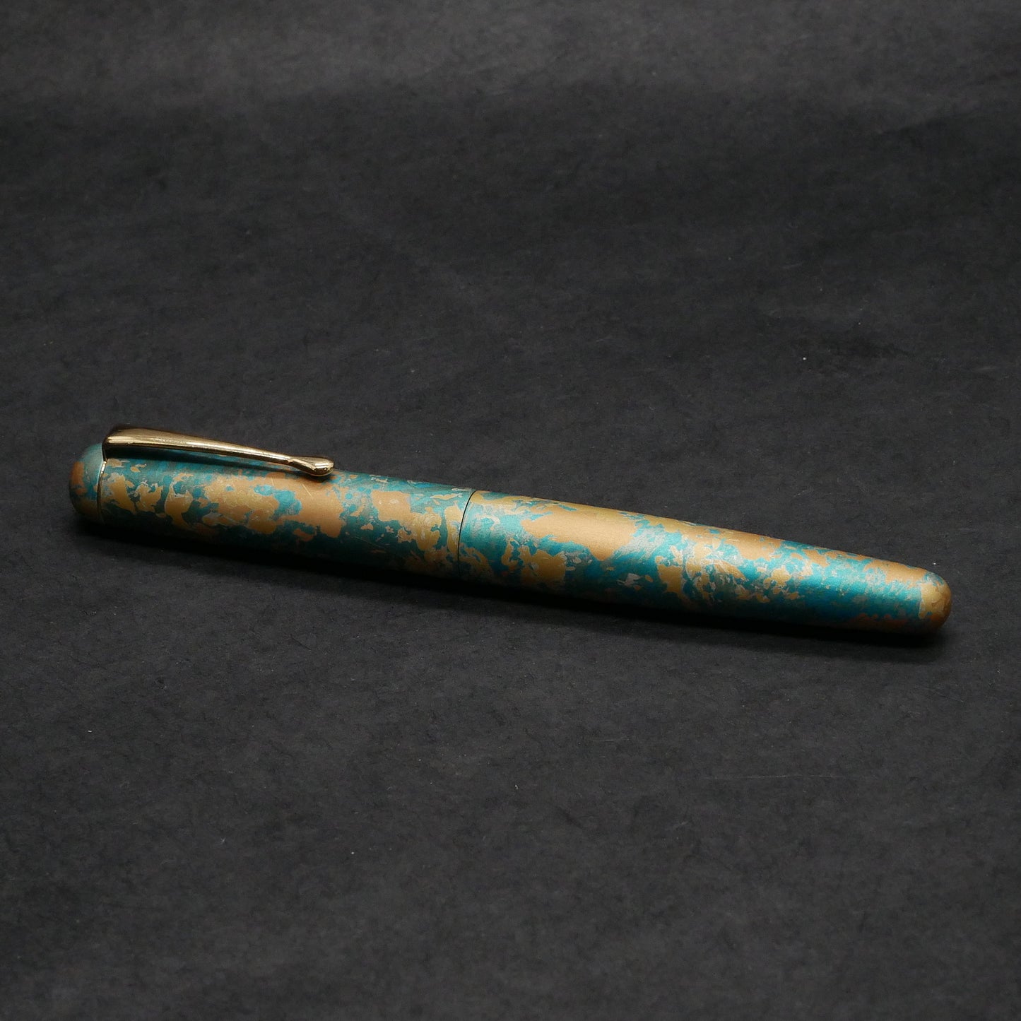 Majestic - Small - Ashley Anodized Aluminum Copper Patina - clip - #6 nib