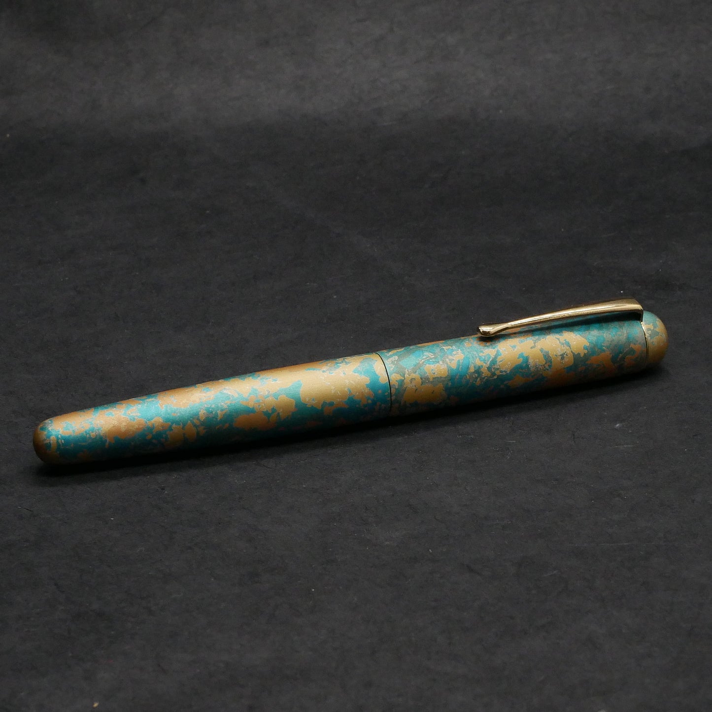 Majestic - Small - Ashley Anodized Aluminum Copper Patina - clip - #6 nib