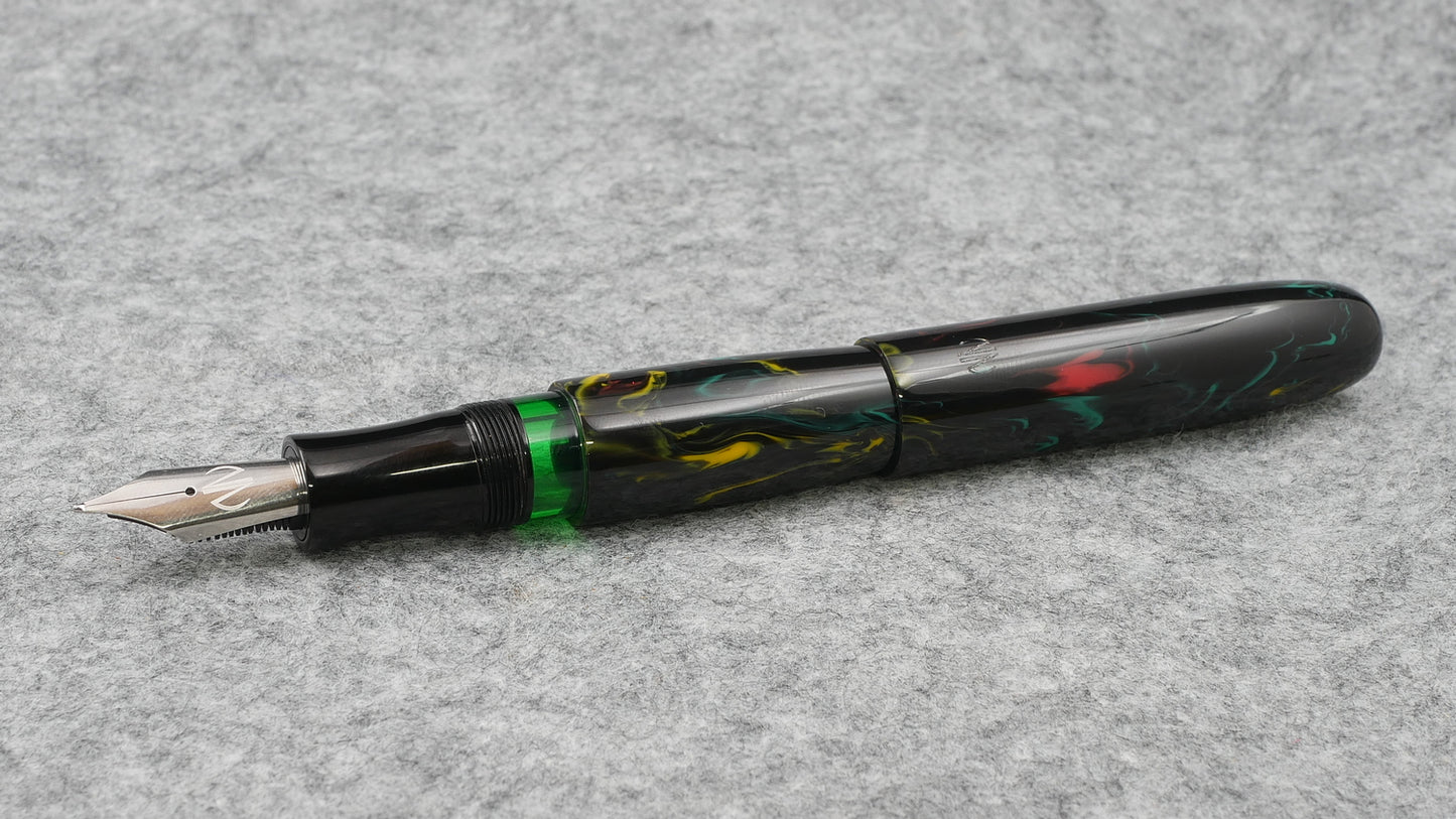 Majestic - Large - Corrl Guinea Bissau yellow v2- piston - Bock 380 #8 nib