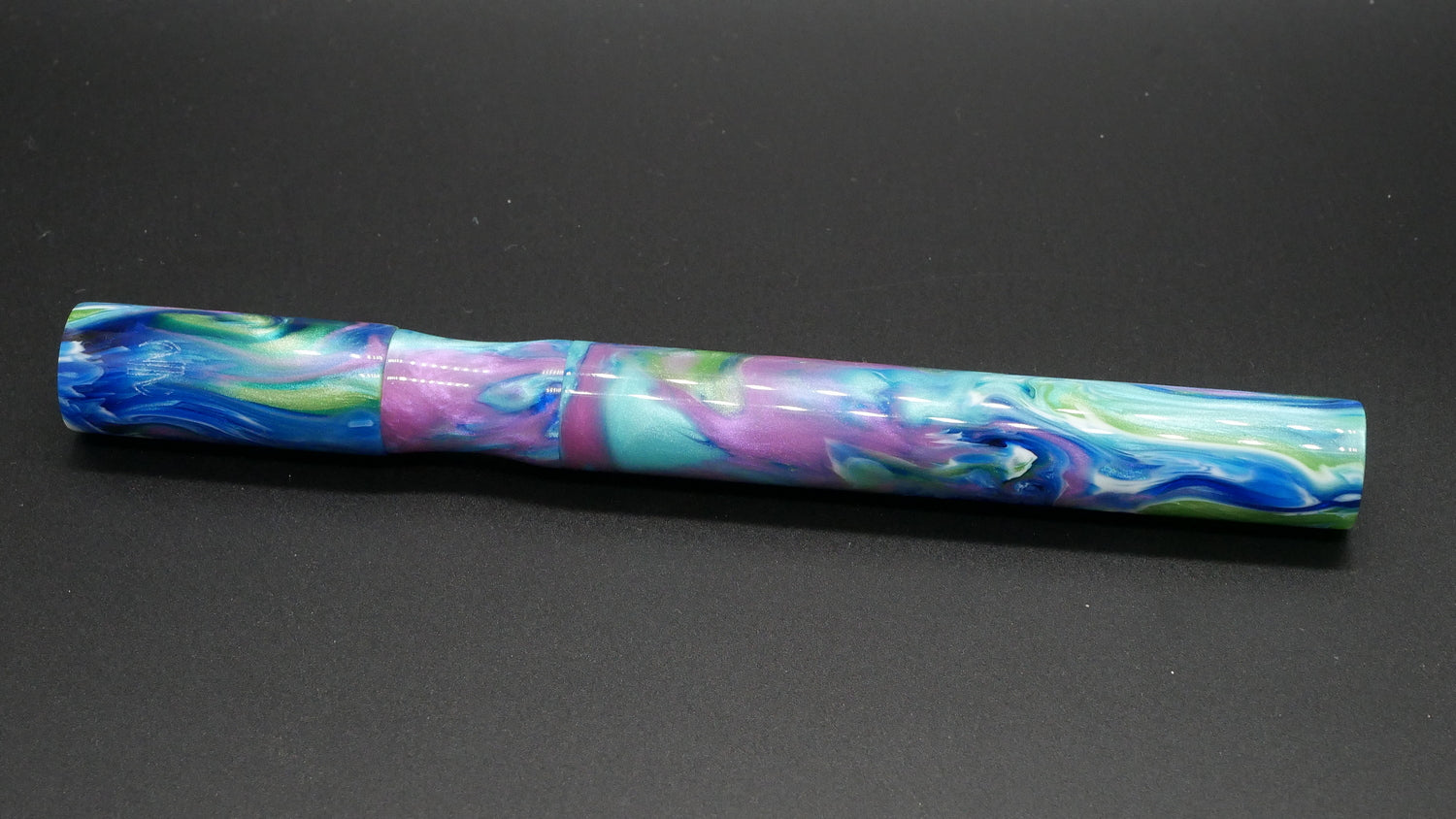 Hale - Small - Corrl Turqouise Abalone resin - Jowo #6 nib