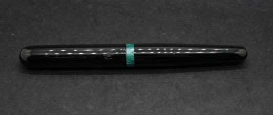 Majestic -Small – Black acrylic and D Squared Treefrog resin- #6 nib