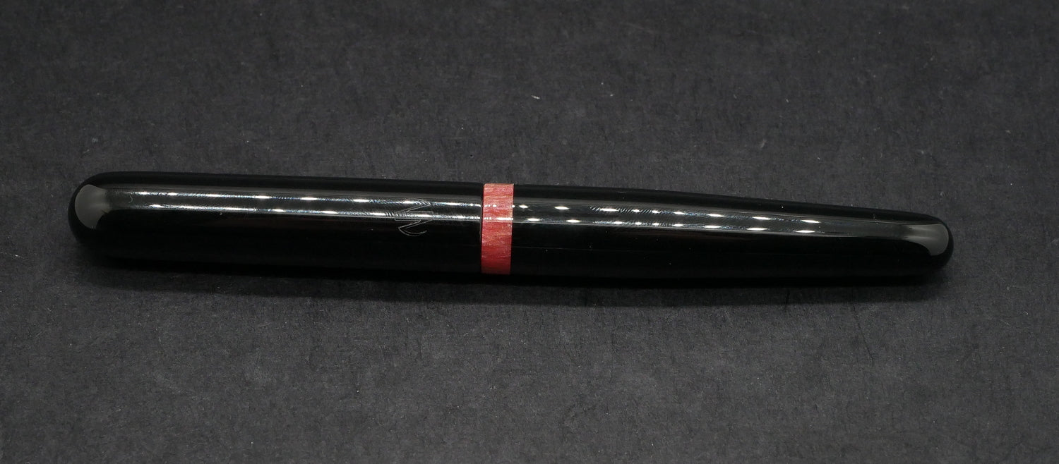 Majestic -Small – Black acrylic and D Squared Tropical Fruit resin- #6 nib