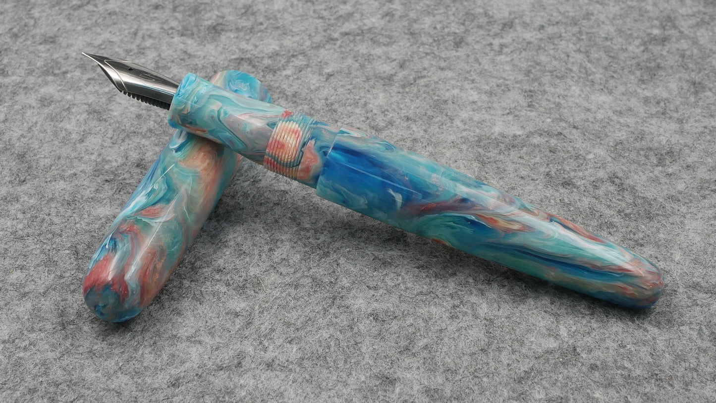 Majestic - Medium - CORRL Flower Gardens resin - #6 nib