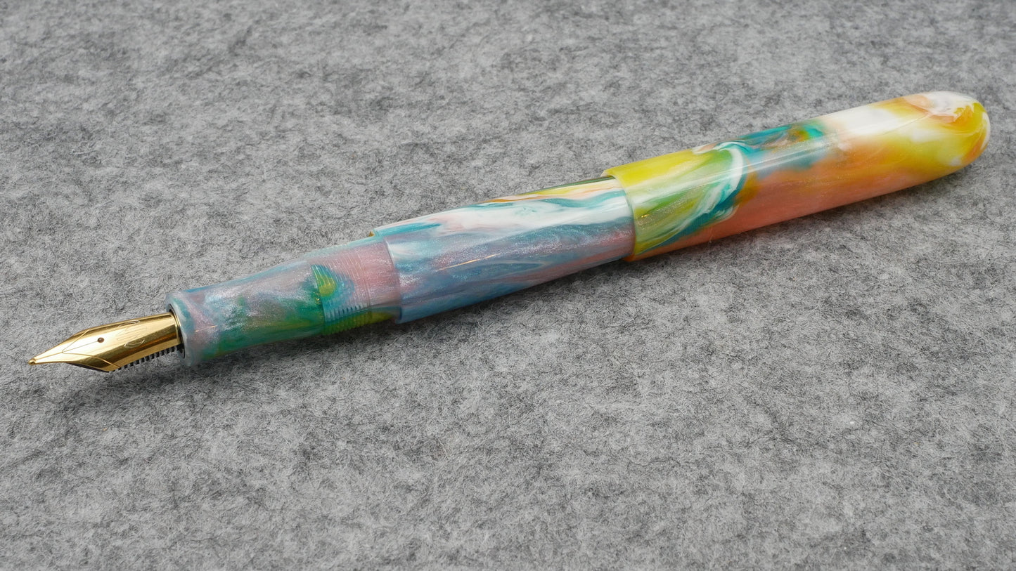 Majestic - Medium - D Squared Kaleidoscope resin - #6 nib