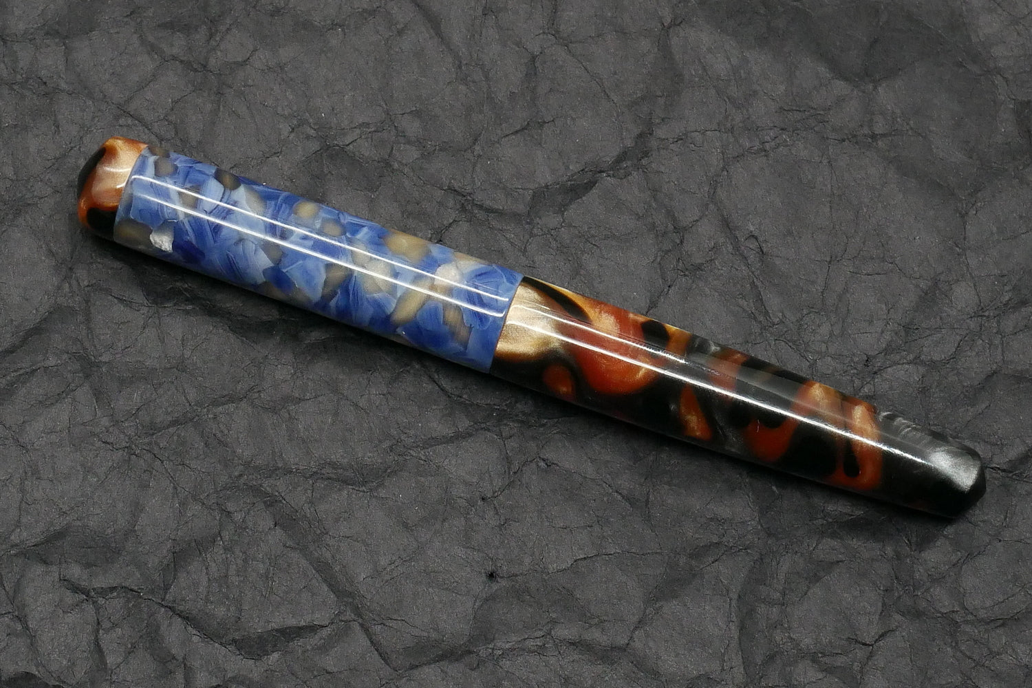 Moody - Medium - Prototype, acrylics - #6 nib