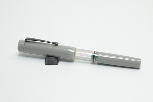 Orville - small - Light Gray acrylic - Jowo #6 - Syringe fill