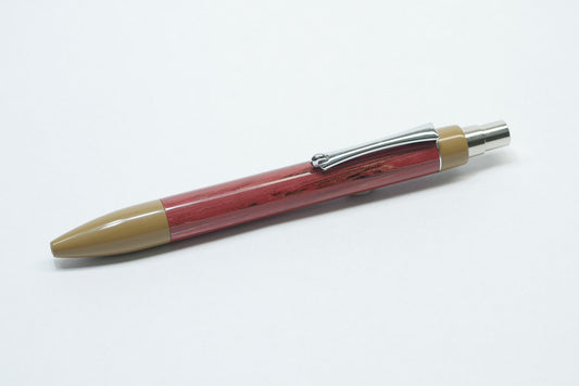 Preston Ballpoint - SEM Vesuvius and Sand ebonites