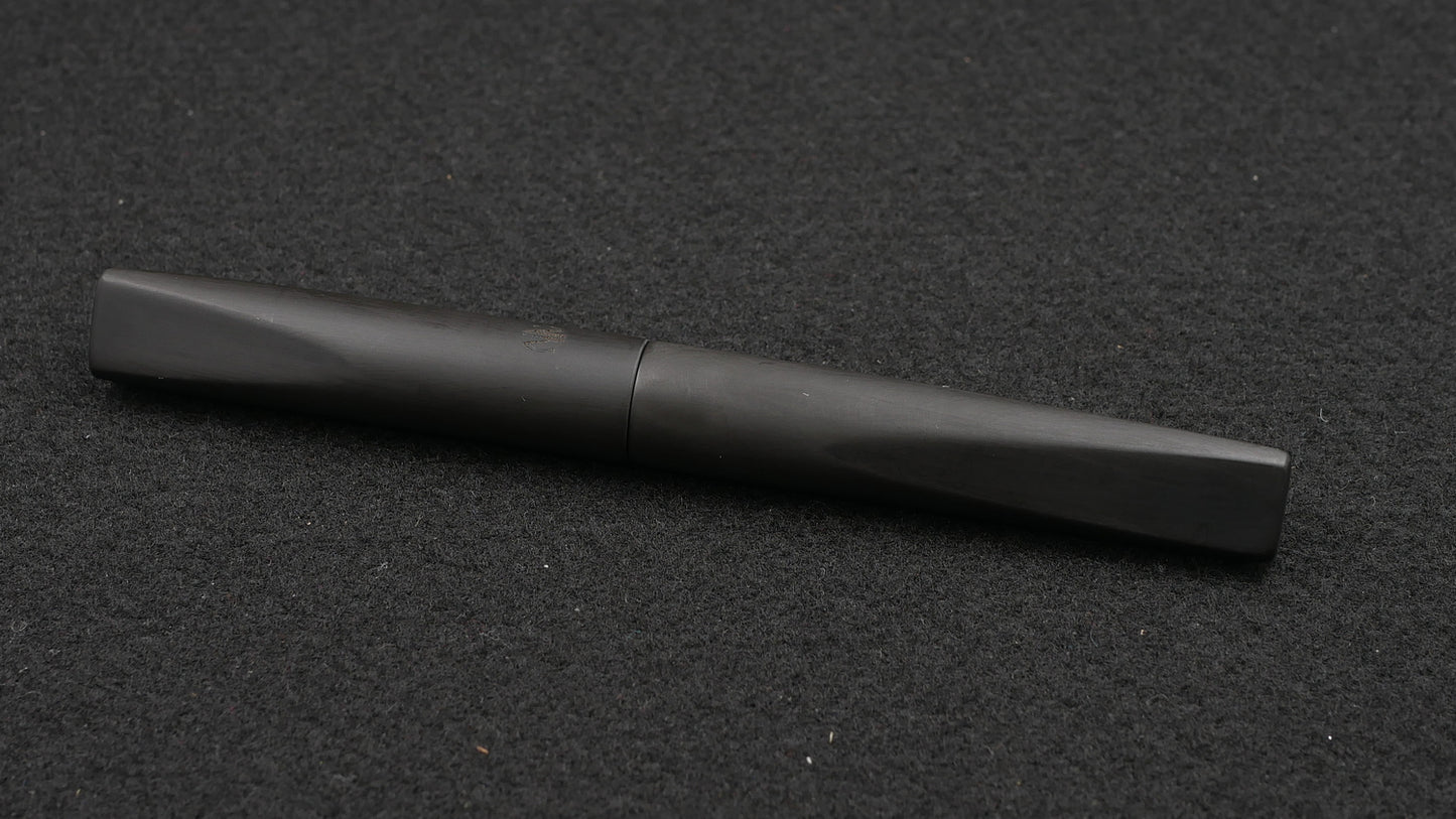 Prospector - Small -  Nikko Matte Black ebonite - Jowo #6 nib