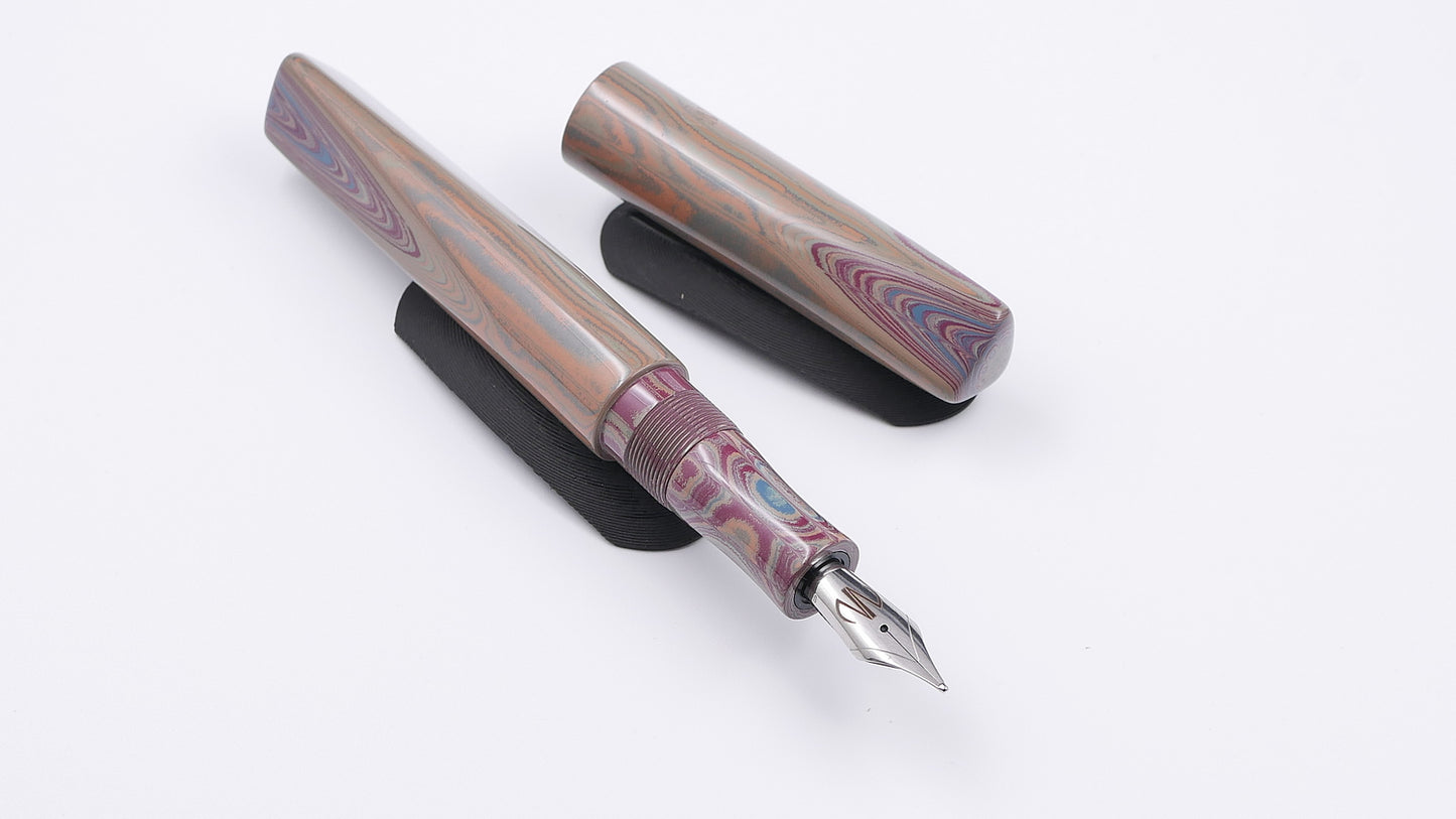 Prospector - Medium -  NYH Fashion ebonite - Jowo #6 nib