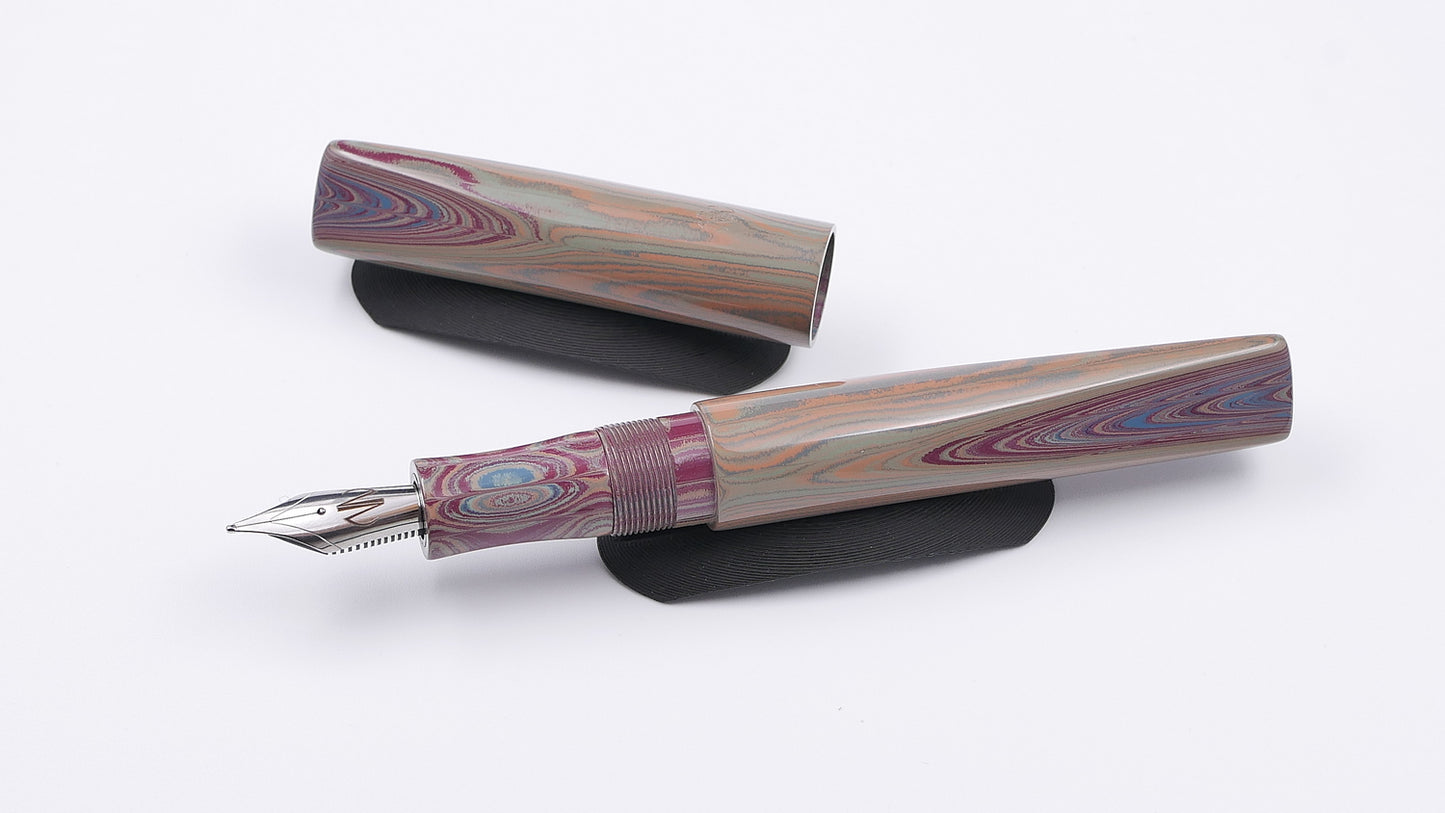 Prospector - Medium - NYH Fashion ebonite - Jowo #6 nib