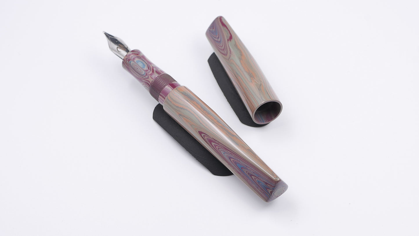 Prospector - Medium - NYH Fashion ebonite - Jowo #6 nib