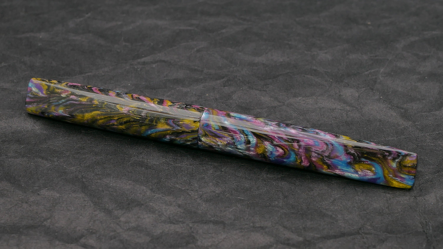 Prospector - Small - Eel & Anchor Dark 90s resin - #6 nib