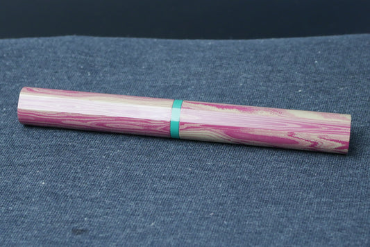 Shinobi - medium - SEM Candy ripple and Teal green ebonites