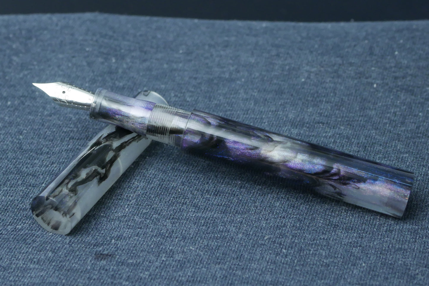 Shinobi - Small - Pasqualle Clear Abalone resin