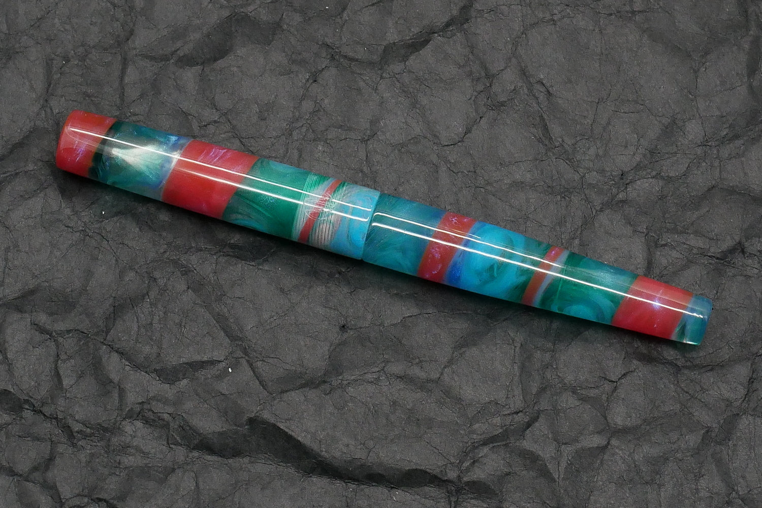 Townsend - Small – D Squared Blue & Pink rings resin - #6 nib