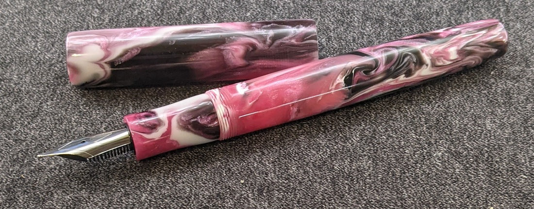 Orville F/C (flat cap top, cone barrel end) - Medium - Corrl Creatons Princess with an Attitude resin - #6 nib