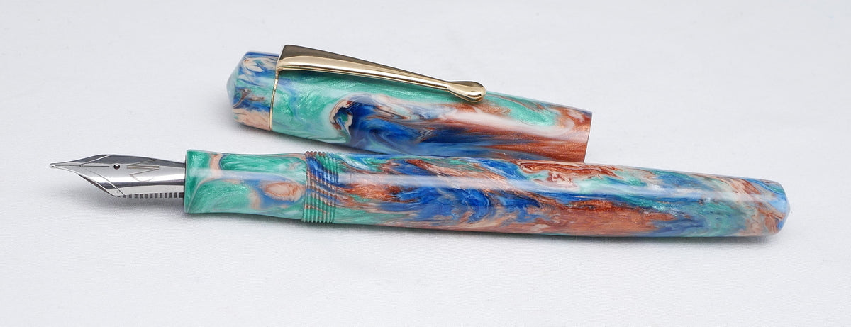 Orville - Small - Corrl Creatons Iris Fields - clip - #6 nib