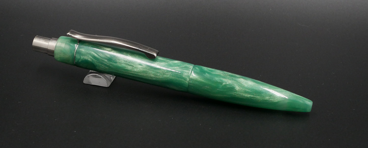 Preston Ballpoint - D Squared Green resin