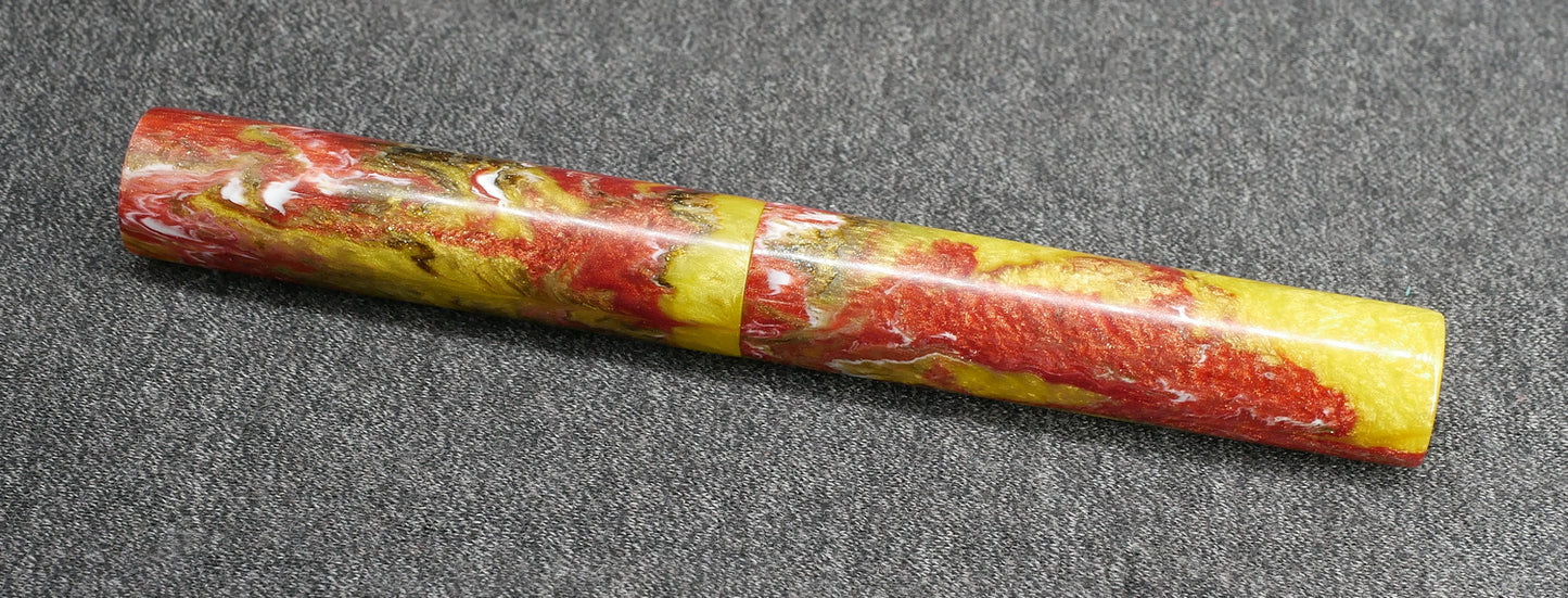 Eastman -Large – Corrl Creatons one off – Yellow and Red - #6 nib
