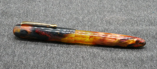 Sumpter - Medium - CORRL/Dupras Adirondack Autumn (prototype color?) resin - clip - #6 nib