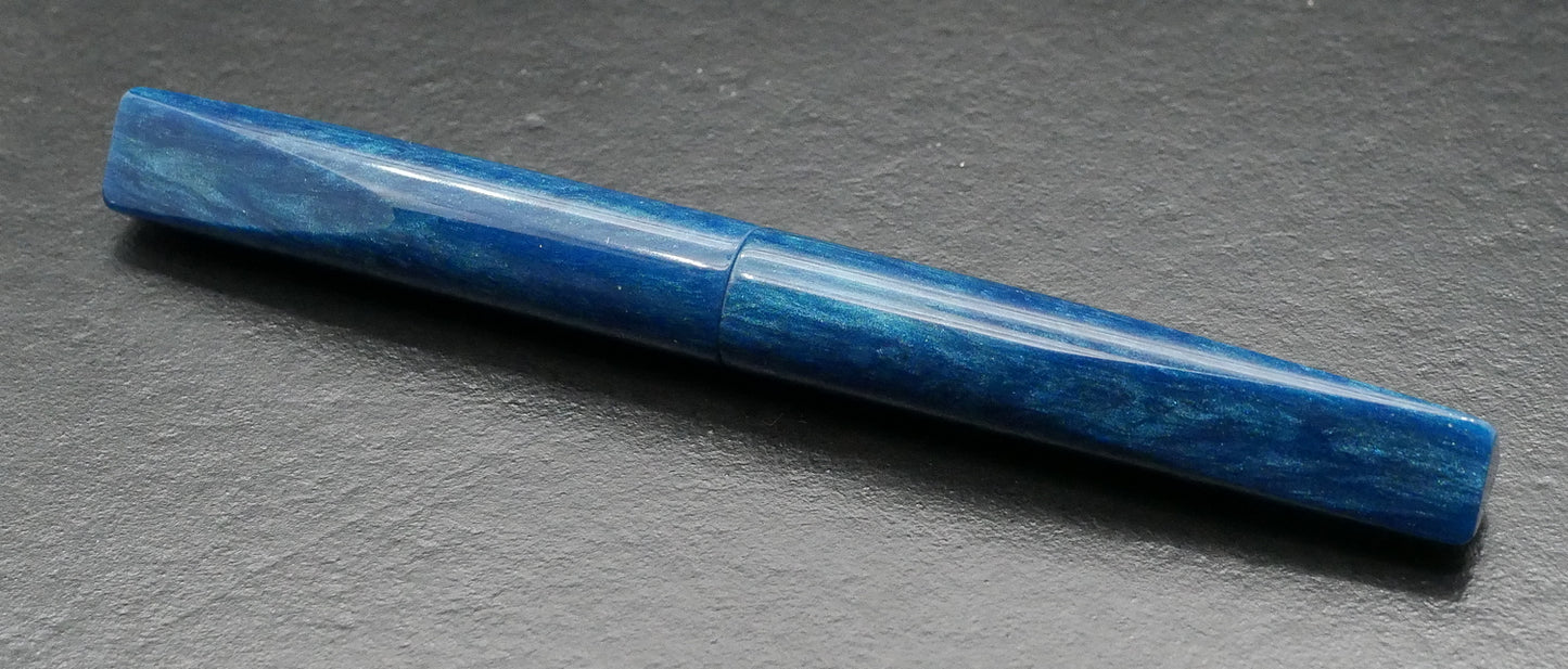 Prospector - Small – D Squared Blue Depths resin - #6 nib