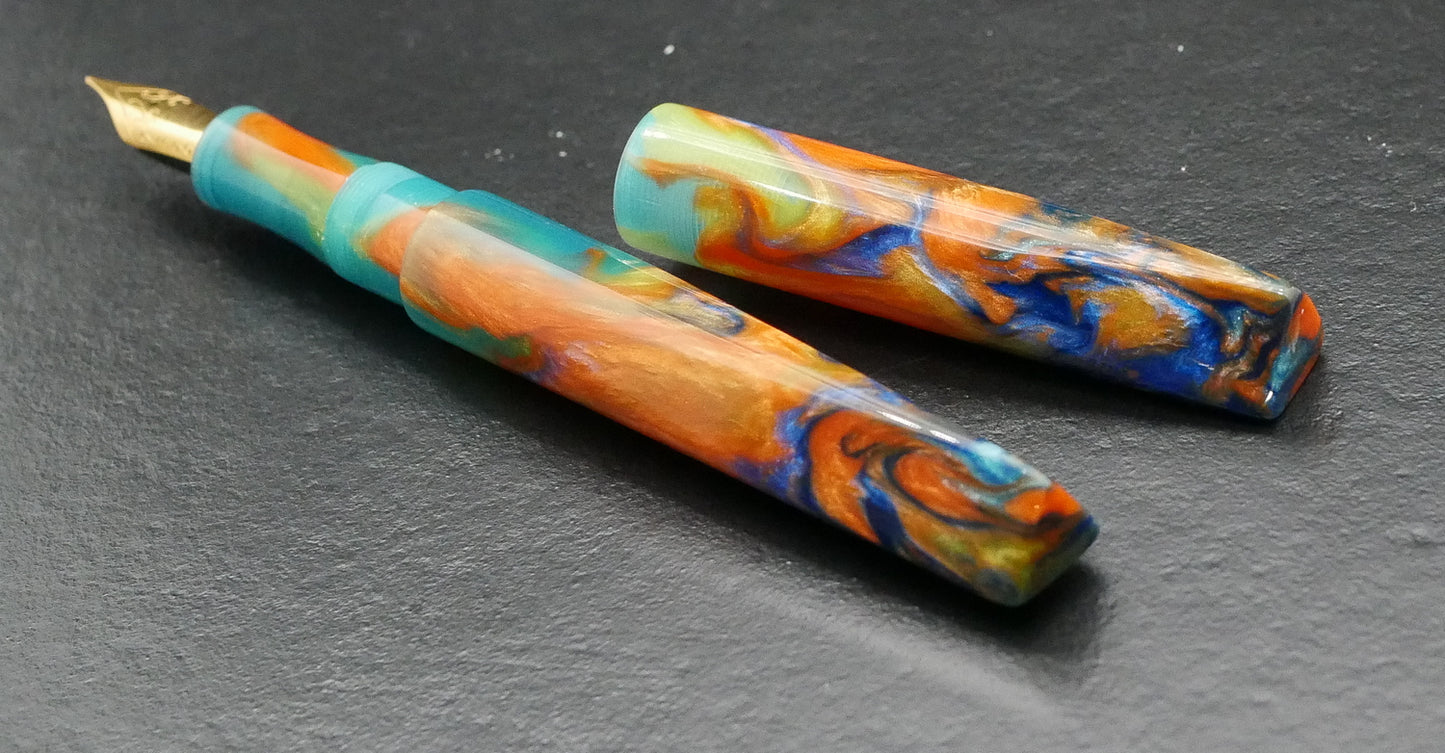 Prospector - Small – Corrl Creatons Royal Angelfish resin - #6 nib