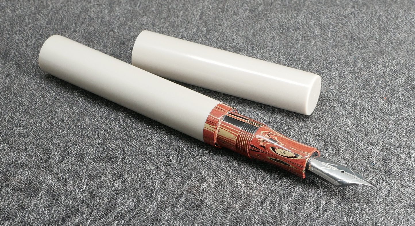 Eastman - Small – Delrin and Vesuvius ebonite - #6 nib
