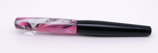 Elizabethan - Small- Corrl Creatons Lupine and black acrylic- #6 nib