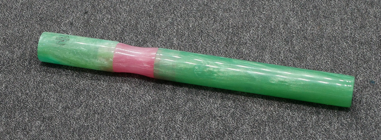 Hale - Small - D Squared Green and Pink resin -Bock #6 nib -