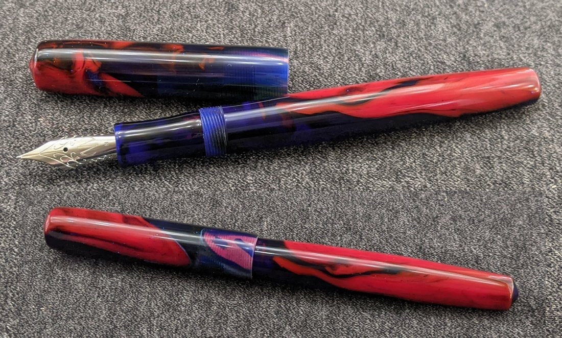 Orville C - Small - D Squared Arkansas Berries resin - #6 nib -