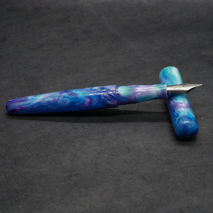 Moody -Small – D Squared Glacial Borealis resin - #6 nib