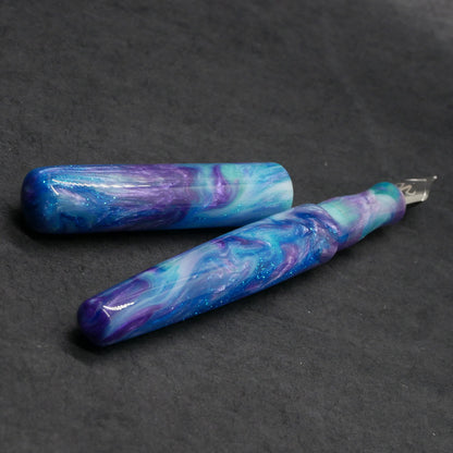 Moody -Small – D Squared Glacial Borealis resin - #6 nib