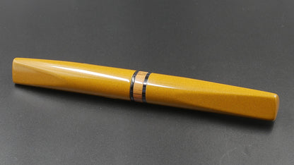 Prospector - Medium - Nikko Amber, SEM Midnight blue ebonites - Jowo #6 nib