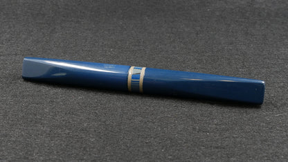 Prospector - Small - Nikko blue, beige, and lined blue/gray ebonite - Jowo #6 nib