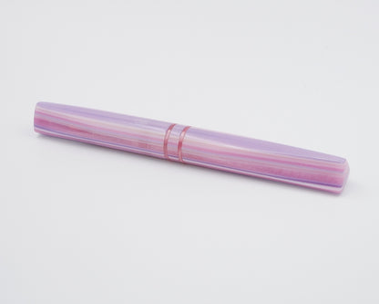 Prospector - Medium - D Squared Arts Candy Stiper & Solid Pink resins - Jowo #6 nib