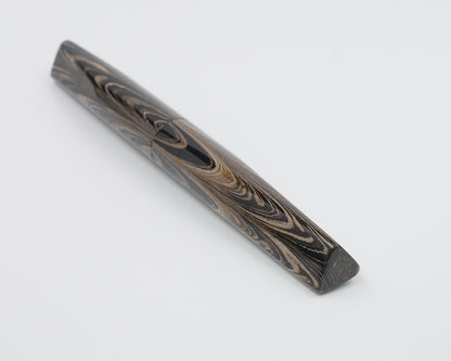 Prospector - Small - Nikko Black and White ebonite - Jowo #6 nib