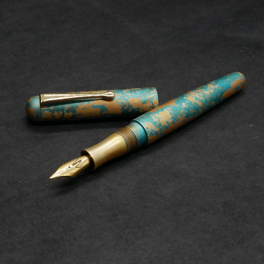 Majestic - Small - Ashley Anodized Aluminum Copper Patina - clip - #6 nib