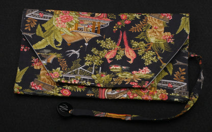 Pen Wrap - 5 pens - Asian gardens