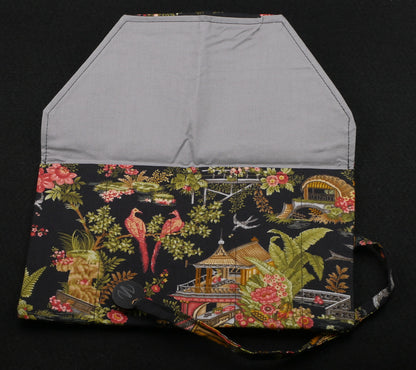 Pen Wrap - 5 pens - Asian gardens