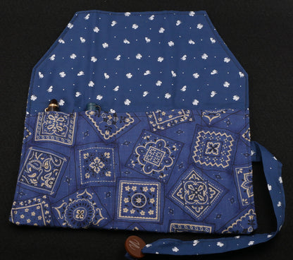 Pen Wrap - 5 pens - Blue Durag