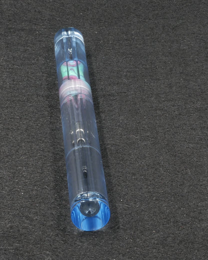 Shinobi - small - Clear blue and CORRL Creations resin section - Jowo #6 nib