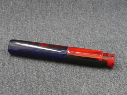 Como - Medium -  D Squared Red and Blue resin- Jowo #6 nib