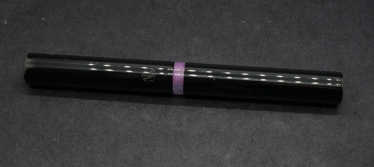 Eastman -Small – Black acrylic and D Squared Glowstix resin- #6 nib
