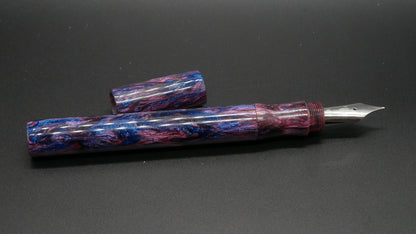 Hale - Small - Brooks Purple and Red resin -Bock #6 nib