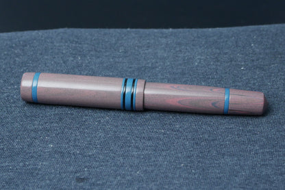Knickerbocker - Large - Nikko Pink/Gray ripple ebonite