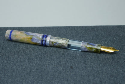 Knickerbocker - Medium - D2 Arkansas Abalone resin