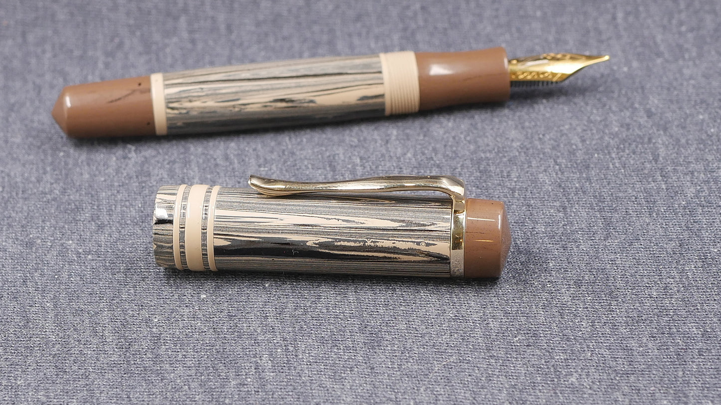 Knickerbocker - Medium - SEM Sand ripple, Sand, Nougat #6 nib